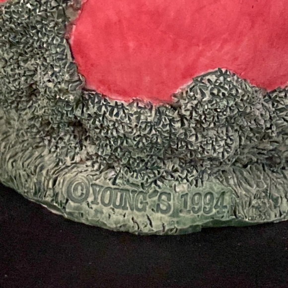 1994 Youngs Mouse Mice Red Apple House Chimney Picket Fence Purple Yellow Flower - Picture 10 of 13